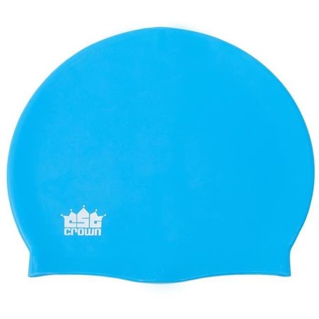 BOOKAZINE Silicone Swim Cap; Blue TI205904